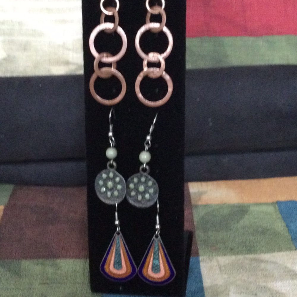Earrings 3 pair